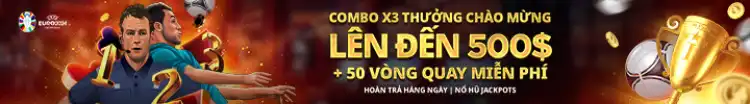 Live Casino House thưởng chào mừng Combo x3 lên đến 500$ + 50 vòng quay slot miễn phí tại Trang bóng uy tín Đắc Chiến