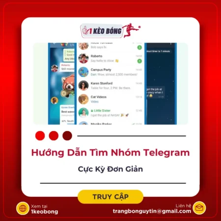 Hướng dẫn cách tìm và xem tất cả Nhóm chat Telegram siêu đơn giản